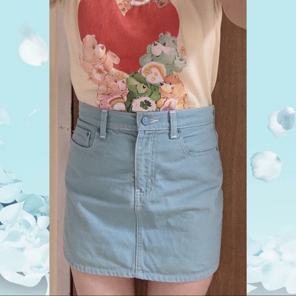 VINTAGE Ralph Lauren 5 Pocket Jean Skirt! - Picture 7 of 7